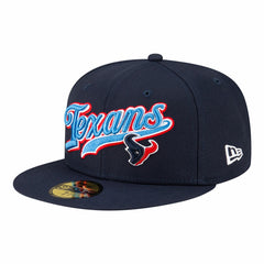 Houston Texans New Era Born x Raised 59FIFTY Fitted Hat Navy | NFL