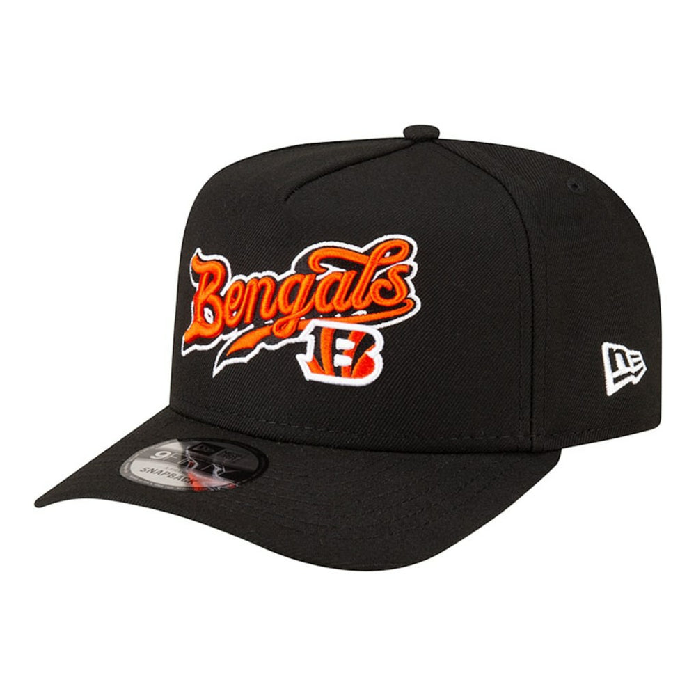Cincinnati Bengals New Era Born x Raised A-Frame 9FIFTY Snapback Hat Black | NFL