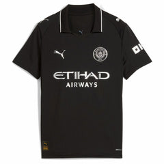 Erling Haaland Manchester City Youth 2025/26 Away Replica Player Jersey Black | Puma discount