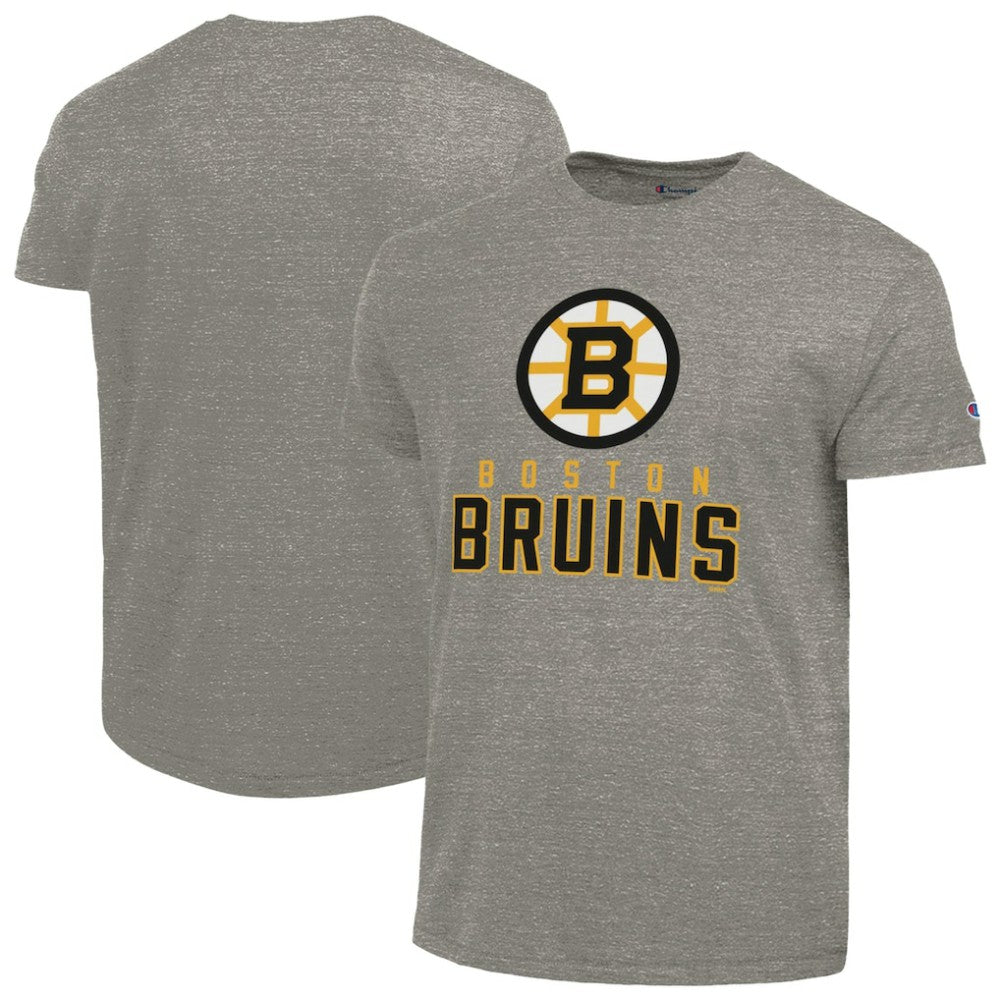 Boston Bruins Champion Tri-Blend T-Shirt - Gray - NHL