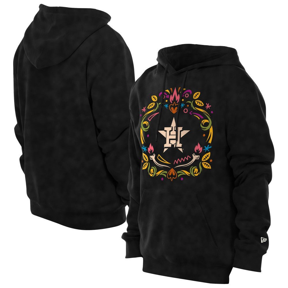 Houston Astros New Era Día de los Muertos Brushed Fleece Hoodie - MLB