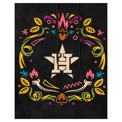 Houston Astros New Era Día de los Muertos Brushed Fleece Hoodie - MLB