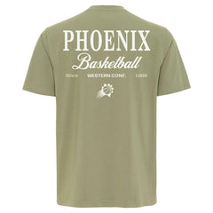 Phoenix Suns Sportiqe Unisex Athletic Club Collection Duke Relaxed Fit Premium T-Shirt Olive - NBA