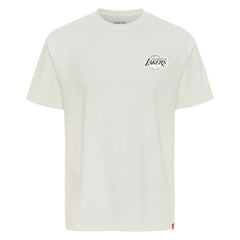 Los Angeles Lakers Sportiqe Unisex Athletic Club Collection Duke Relaxed Fit Premium T-Shirt Cream - NBA