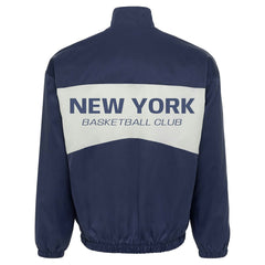 New York Knicks Sportiqe Unisex Athletic Club Collection Senna Premium Lightweight Full-Zip Jacket Blue - NBA