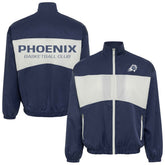 Phoenix Suns Sportiqe Unisex Athletic Club Collection Senna Premium Lightweight Full-Zip Jacket Blue - NBA