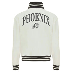 Phoenix Suns Sportiqe Women's Athletic Club Collection Sutton French Terry Full-Zip Jacket Cream - NBA