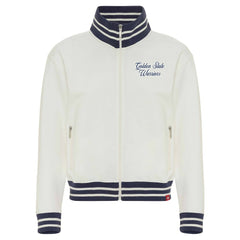 Golden State Warriors Sportiqe Women's Athletic Club Collection Sutton French Terry Full-Zip Jacket Cream - NBA