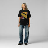 Washington Commanders Women's Team Dynamic Boyfriend T-Shirt Black | Mitchell & Ness