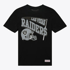 Las Vegas Raiders Women's Team Dynamic Boyfriend T-Shirt Black | Mitchell & Ness