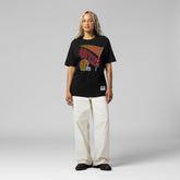 San Francisco 49ers Women's Team Dynamic Boyfriend T-Shirt Black | Mitchell & Ness