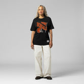 Cincinnati Bengals Women's Team Dynamic Boyfriend T-Shirt Black | Mitchell & Ness