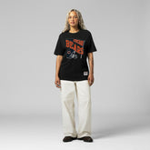 Chicago Bears Women's Team Dynamic Boyfriend T-Shirt Black | Mitchell & Ness