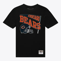 Chicago Bears Women's Team Dynamic Boyfriend T-Shirt Black | Mitchell & Ness