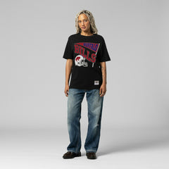 Buffalo Bills Women's Team Dynamic Boyfriend T-Shirt Black | Mitchell & Ness