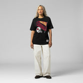 Arizona Cardinals Women's Team Dynamic Boyfriend T-Shirt Black | Mitchell & Ness