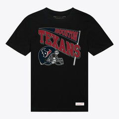 Houston Texans Women's Team Dynamic Boyfriend T-Shirt Black | Mitchell & Ness