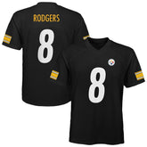 Aaron Rodgers Pittsburgh Steelers Outerstuff Preschool Replica Player Jersey Black | NFL
