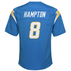 Omarion Hampton Los Angeles Chargers Youth Team Game Jersey Powder Blue | Nike for Sale