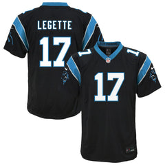 Xavier Legette Carolina Panthers Youth Team Game Jersey Black | Nike for Sale