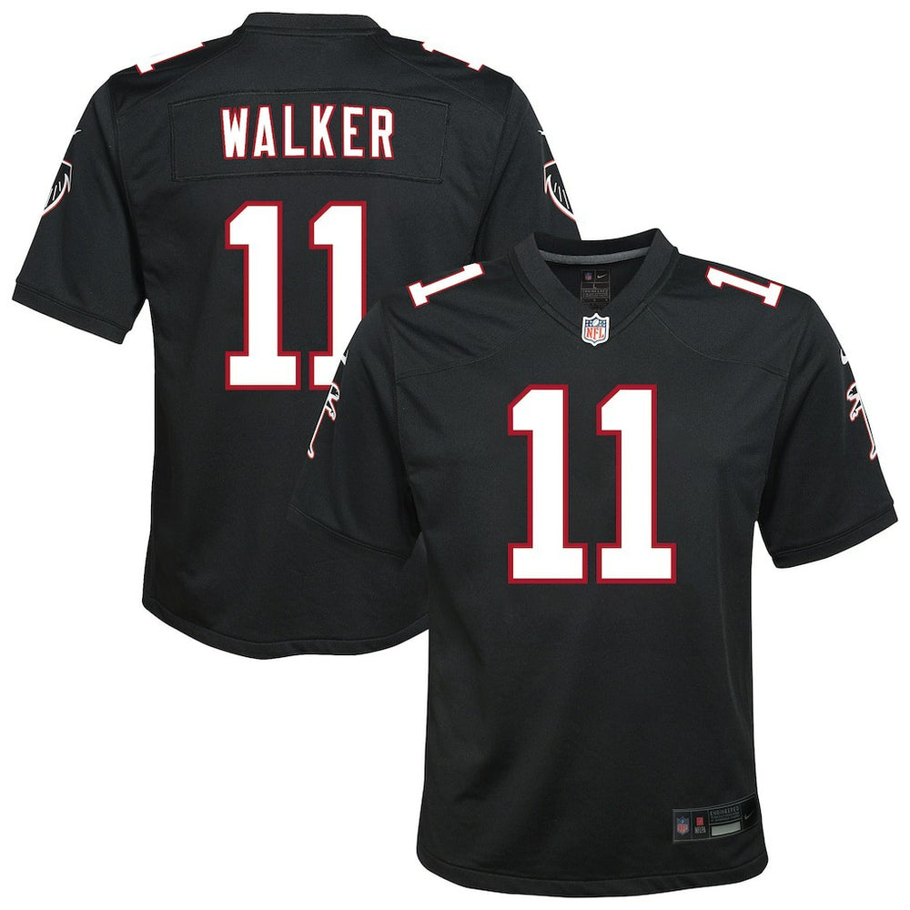 Jalon Walker Atlanta Falcons Youth Alternate Game Jersey Black | Nike for Sale