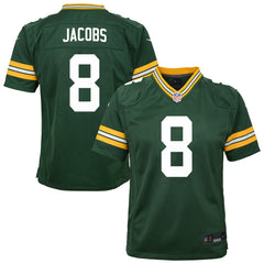 Josh Jacobs Green Bay Packers Youth Team Game Jersey Green | Nike for Sale