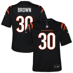 Chase Brown Cincinnati Bengals Youth Youth Black | Nike for Sale