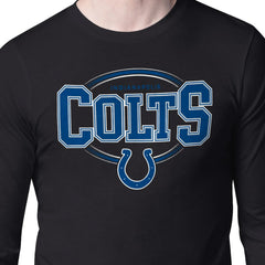 Indianapolis Colts Starter Team Track Graphic Long Sleeve T-Shirt Black | NFL