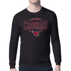 Arizona Cardinals Starter Team Track Graphic Long Sleeve T-Shirt Black | NFL