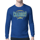 Los Angeles Chargers Starter Team Track Graphic Long Sleeve T-Shirt Royal | NFL
