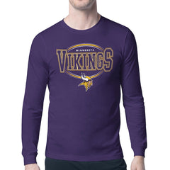 Minnesota Vikings Starter Team Track Graphic Long Sleeve T-Shirt Purple | NFL