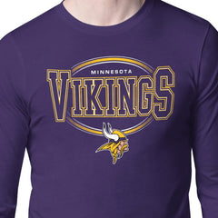 Minnesota Vikings Starter Team Track Graphic Long Sleeve T-Shirt Purple | NFL