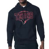 Houston Texans Starter Team Track Graphic Pullover Hoodie Navy | NFL