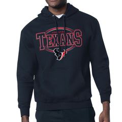 Houston Texans Starter Team Track Graphic Pullover Hoodie Navy | NFL