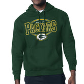 Green Bay Packers Starter Team Track Graphic Pullover Hoodie Green | NFL