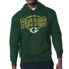 Green Bay Packers Starter Team Track Graphic Pullover Hoodie Green | NFL