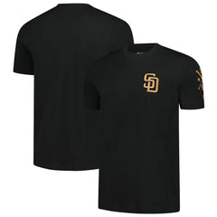 San Diego Padres New Era Bronze Logo with Cross Bats Established T-Shirt - MLB