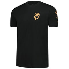 San Francisco Giants New Era Bronze Logo with Cross Bats Established T-Shirt - MLB