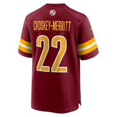 Jacory Croskey-Merritt Washington Commanders Team Game Jersey Burgundy | Nike for Sale