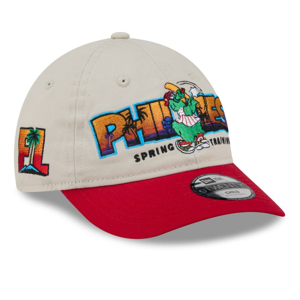 Philadelphia Phillies New Era Youth 2026 Spring Training Fan Pack Batter 9TWENTY Adjustable Hat - MLB