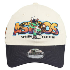 Houston Astros New Era Youth 2026 Spring Training Fan Pack Batter 9TWENTY Adjustable Hat - MLB