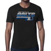 Indianapolis Colts Starter Logo Push Graphic T-Shirt Black | NFL