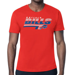 Buffalo Bills Starter Logo Push Graphic T-Shirt Red | NFL