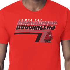 Tampa Bay Buccaneers Starter Logo Push Graphic T-Shirt Red | NFL