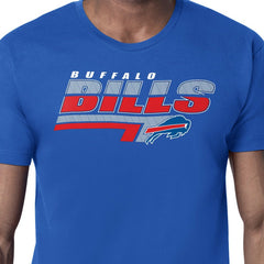 Buffalo Bills Starter Logo Push Graphic T-Shirt Royal | NFL