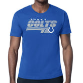 Indianapolis Colts Starter Logo Push Graphic T-Shirt Royal | NFL