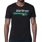 New York Jets Starter Logo Push Graphic T-Shirt Black | NFL