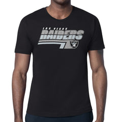 Las Vegas Raiders Starter Logo Push Graphic T-Shirt Black | NFL