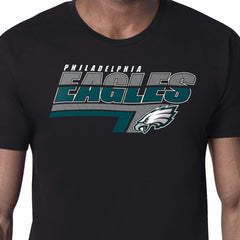 Philadelphia Eagles Starter Logo Push Graphic T-Shirt Black | NFL