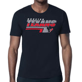 Houston Texans Starter Logo Push Graphic T-Shirt Navy | NFL